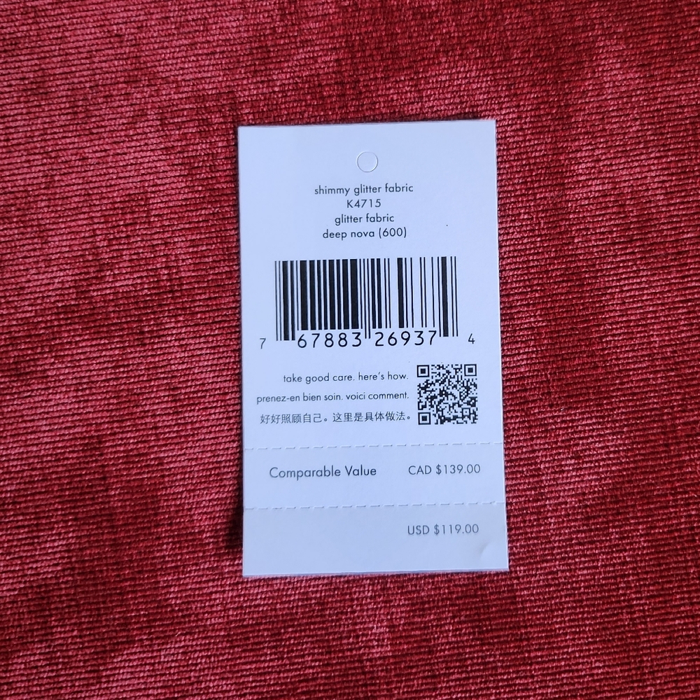 Kate Spade Shimmy Glitter Fabric Zip Long Card Case - Good Used Condition - Picture 15 of 15